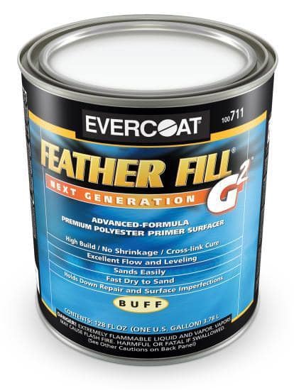 PRIMER FEATHER FILL G2 GRAY includes hardener tubes