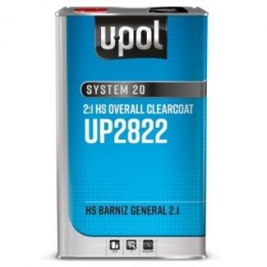 2:1 CLEAR BLUE CAN HIGH SOLID UPOL #2822